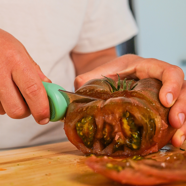 Children's Knife GENIUS CUT Blueberry Cream