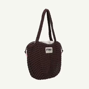 Sticky Sis Club Crochet Tasche Chocolate Innenraum