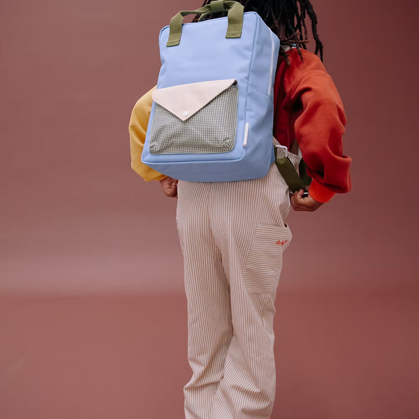 Kids Backpack Medium Envelope Cloud Blue