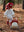 Rattan Mushroom Luggy Red