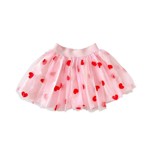 Rosalie Skirt with Hearts