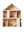 ferm LIVING Toro stapelbares Puppenhaus aus Holz in Natur