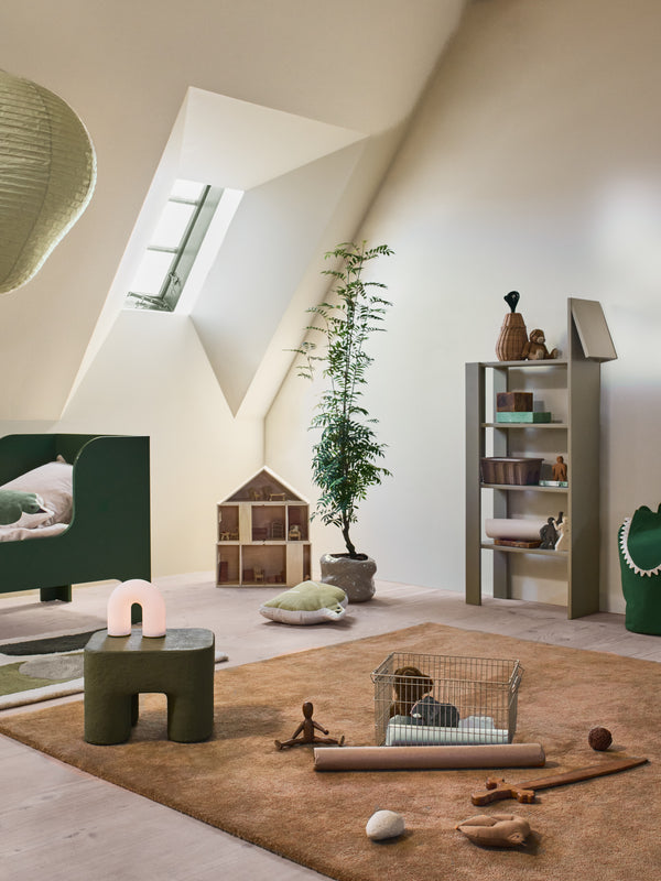 Toro stapelbares Haus von ferm LIVING im Kinderzimmer