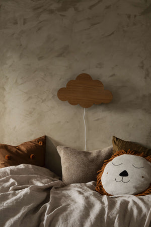 ferm LIVING Kissen Safari Lion – Detailansicht