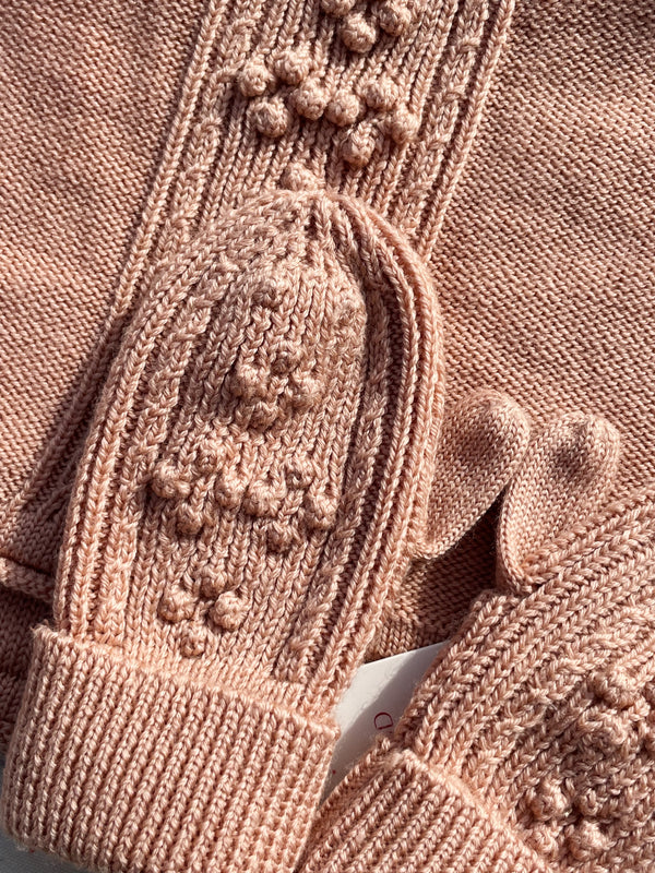 Cabby Mittens Maple Sugar