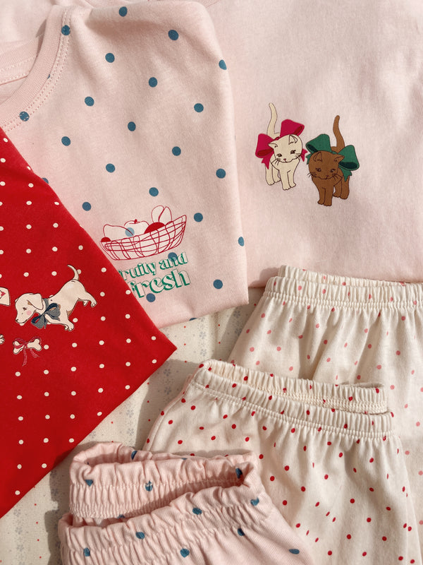 Famo Fit set Pirouette Dot / Croele Pink