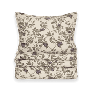 Muslin Bedding Set Plum