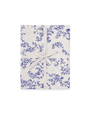 Garbo&Friends Musselin-Fixleintuch mit Jardim-Print
