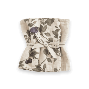 Garbo&Friends 2-Pack Musselindecke Klein Plum – Mulltuch für Babys