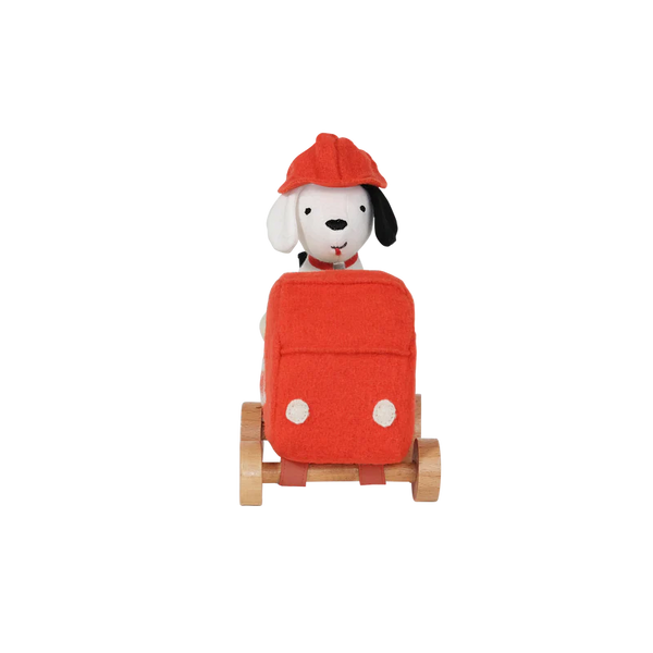 Olli Ella Holdie Dog Chief Red | Kuscheltiere | Beluga Kids