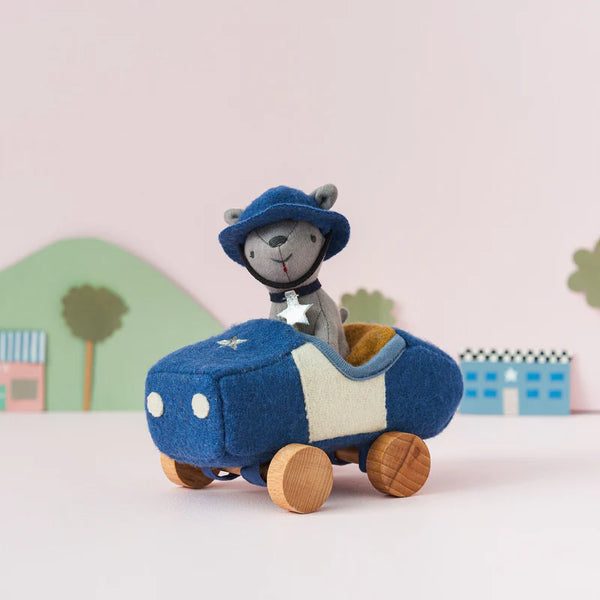 Olli Ella Holdie Dog Officer Blue | Kuscheltiere | Beluga Kids