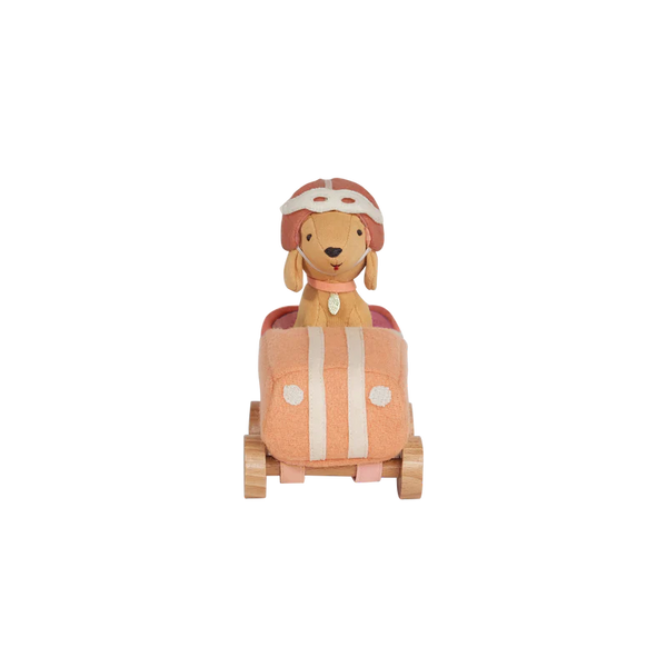 Olli Ella Holdie Dog Racer Girl Pink | Kuscheltiere | Beluga Kids