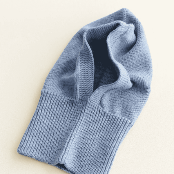 Hvid Sturmhaube Balaclava in Light Blue, Seitenansicht
