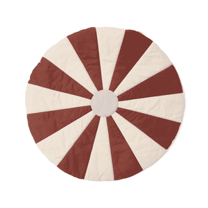 Kids Concept Spielmatte Zirkus in Rot, gepolstert