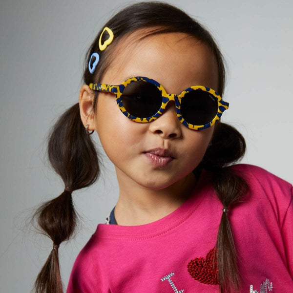 Kids Sunglasses Lou Lou Yellow Jungle