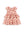 Konges Sløjd Bella Rüschen-Kleid in Floria Pink aus GOTS-Bio-Baumwolle