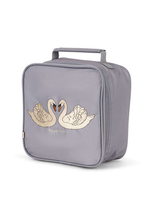 Konges Sløjd Clover Thermo Lunchtasche Swan Sleet Vorderansicht