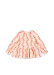 Coco muslin blouse Floria Pink