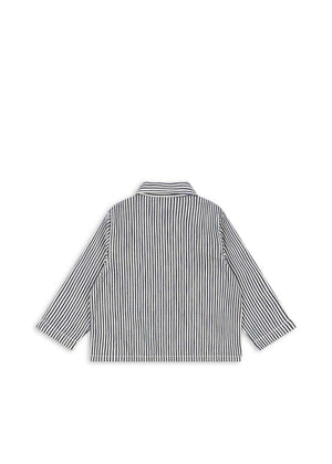 Rückansicht der Konges Sløjd Fender Jacke Naval Stripe