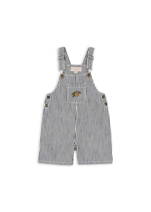 Konges Sløjd Fender Overall Naval Stripe aus Bio-Baumwoll-Twill