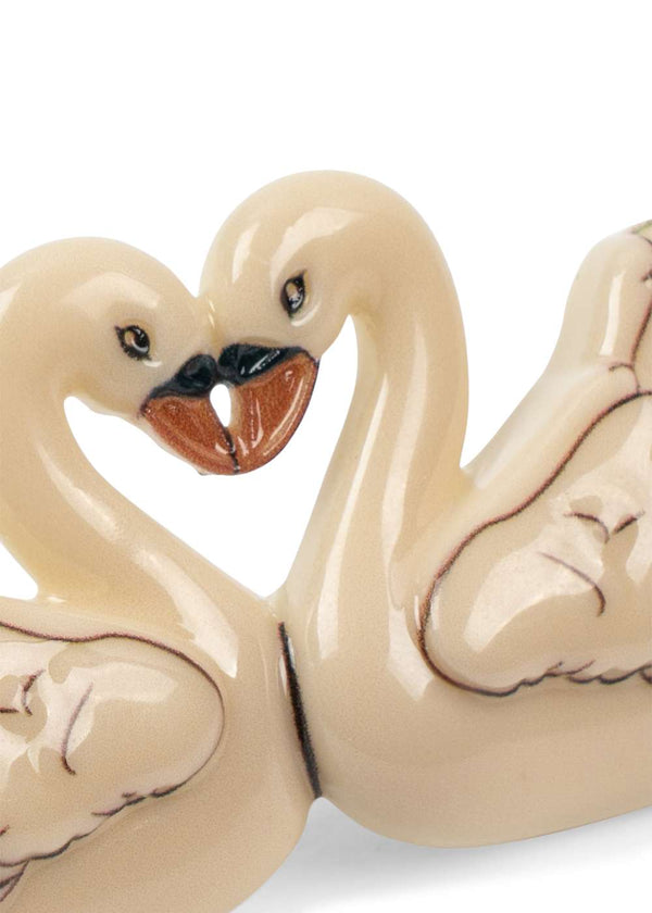 Konges Sløjd Haarclip Swan im Haar getragen, ab 3 Jahren