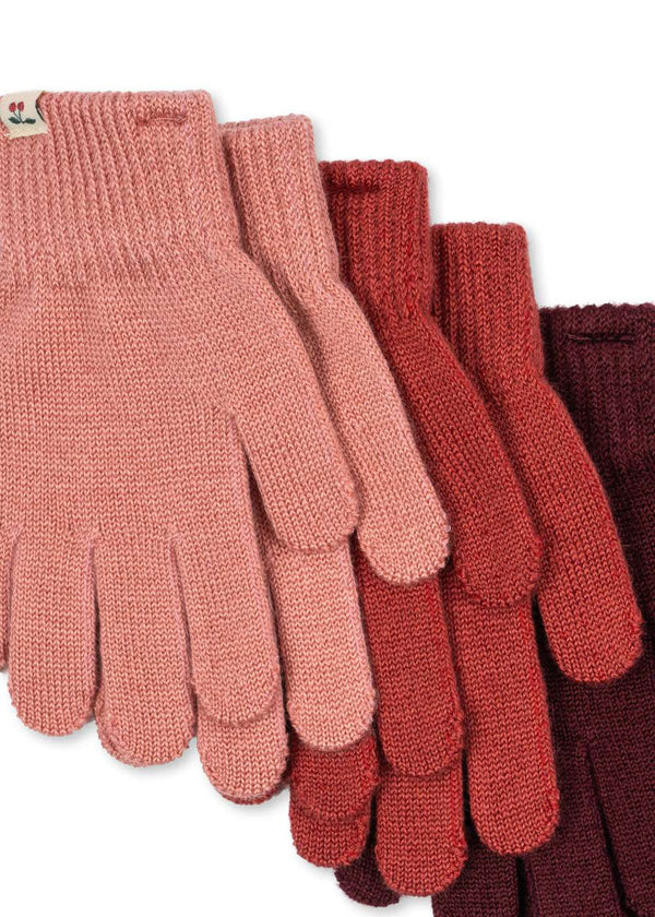 Elastische Bündchen der Filla Handschuhe von Konges Sløjd im Detail