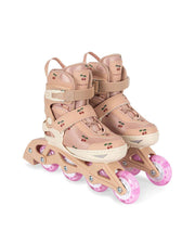 Light up inline skates cherry blush