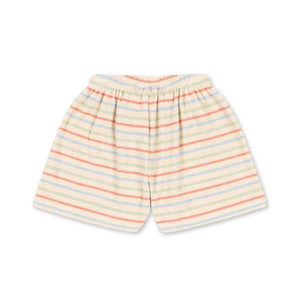 Konges Sløjd Frottee-Shorts Confetti Stripe – Rückansicht
