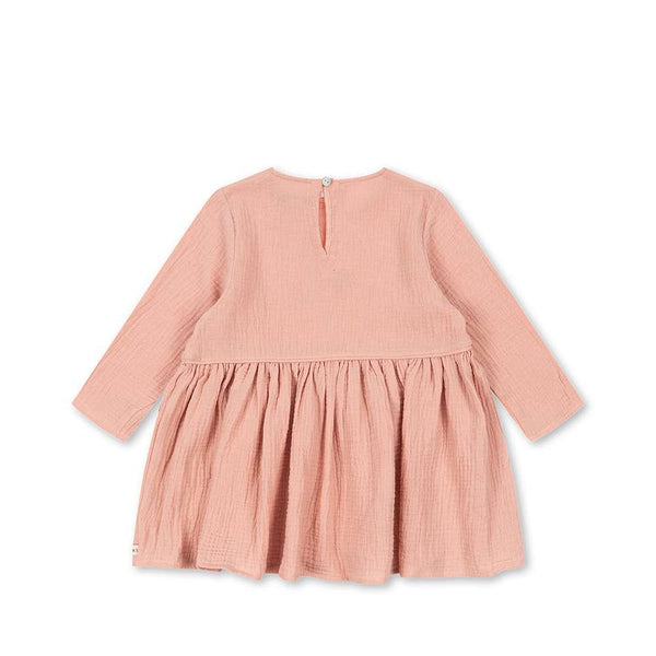 Rückansicht vom Kleid Coco Miao Evening Sand von Konges Sløjd