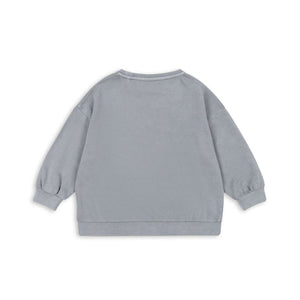 Konges Sløjd Lai Sweatshirt in Sleet, Rückansicht