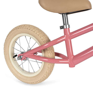 Stahlglocke und verstellbarer Lenker am Laufrad Sparkling Pink von Konges Sløjd