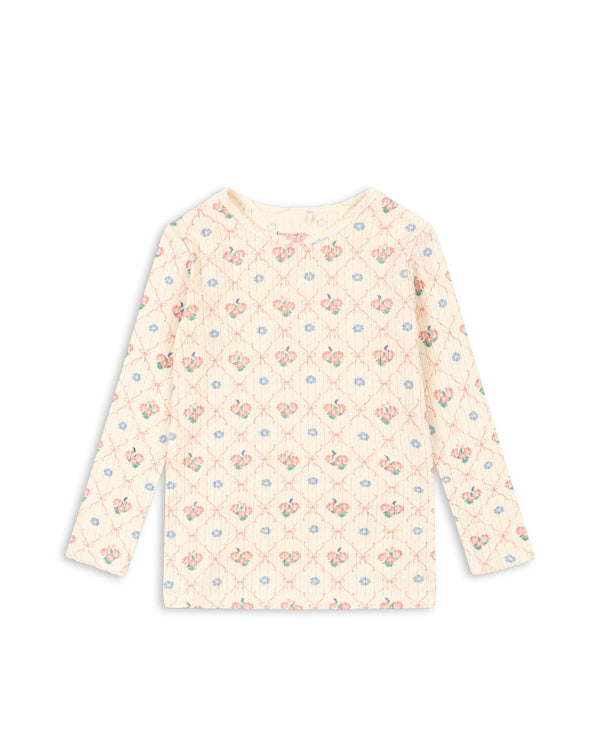 Konges Sløjd Minnie Shirt Fleur Decor für Kinder