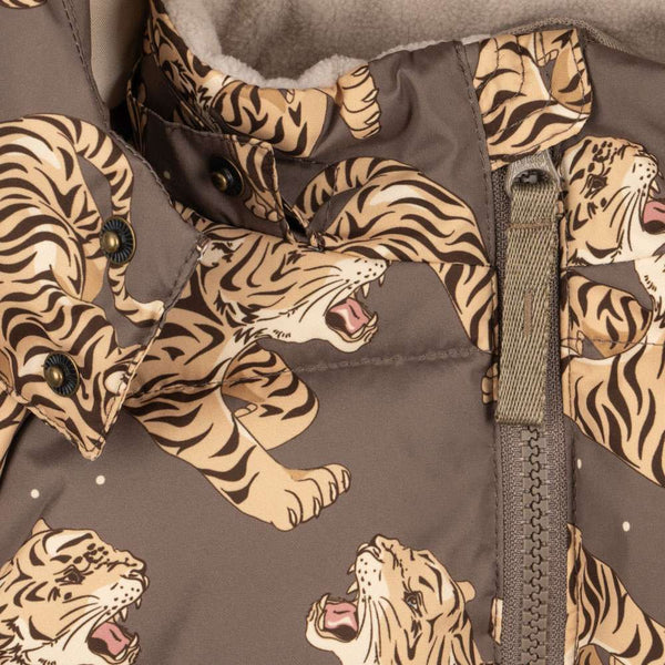 Pufferjacke Nuka Panthera von Konges Sløjd für Kinder, aus recycelten Fasern