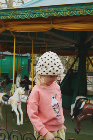 Sweatshirt Lou Peach Blossom von Konges Sløjd im Alltag