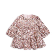 Sequined Dress Lilac Grey/Pink