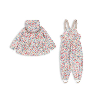 Regenjacke des Konges Sløjd Palme Sets in Fiola