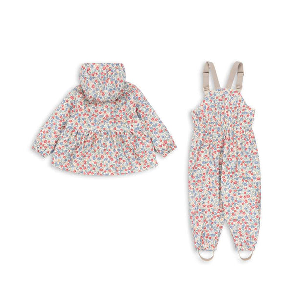 Regenjacke des Konges Sløjd Palme Sets in Fiola
