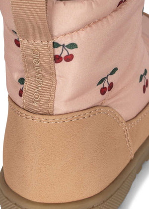 Teddy-Fleece-Futter im Storma Winterstiefel Cherry Blush von Konges Sløjd
