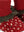Konges Sløjd Strawberry Booties True Red – Merino-Babyschuhe im Paar