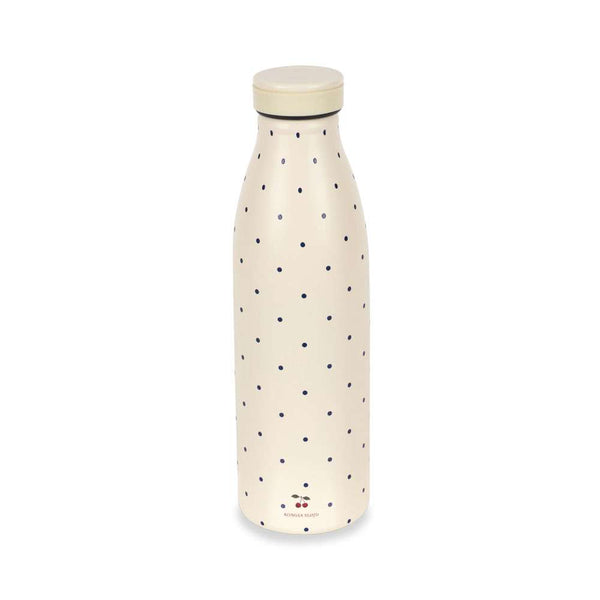 Konges Sløjd Thermo Trinkflasche Navy Dot 500 ml aus Edelstahl