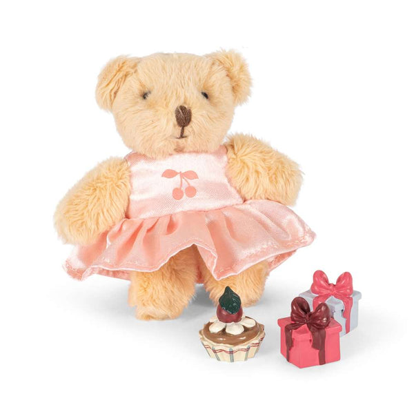 Gesticktes Gesicht des Konges Sløjd Tiny Teddy Birthday