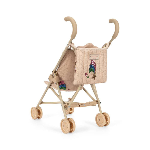 Gurt und Tragetasche des Puppenbuggys Rainbow Star von Konges Sløjd