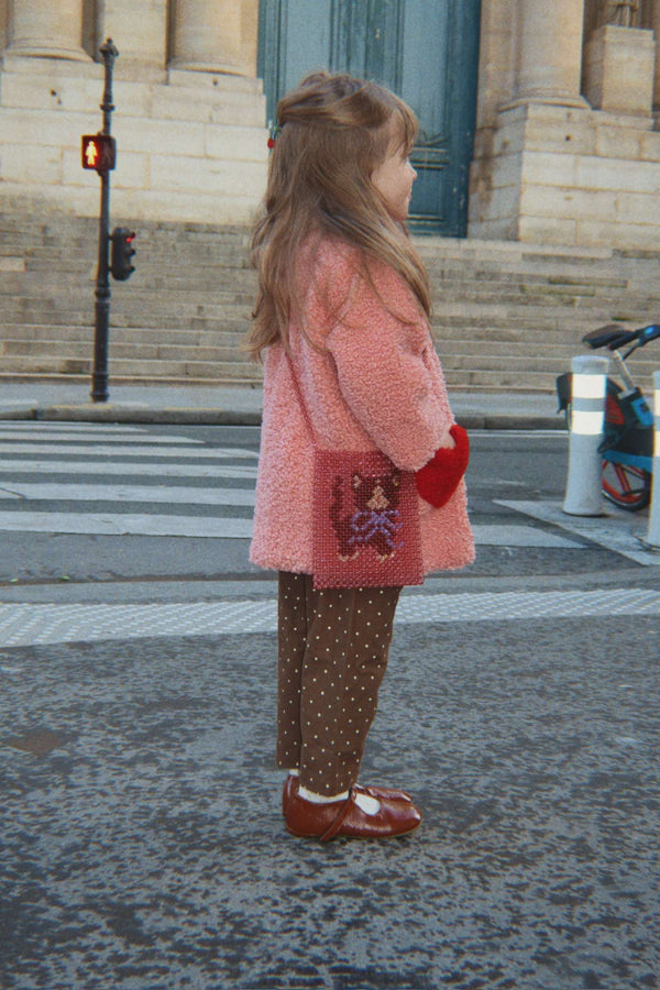 Umhängetasche Kitty Perla Mellow Rose von Konges Sløjd im Look