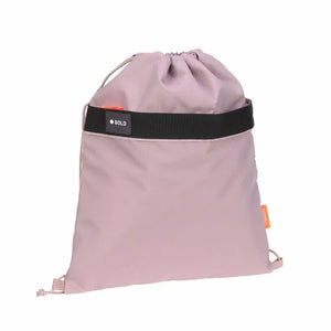 Lässig Turnbeutel BOLD Origin in Mauve, Vorderansicht