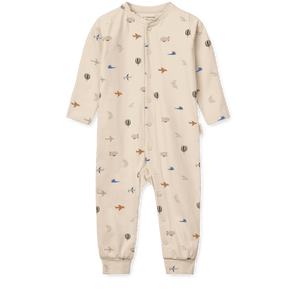 Liewood Birk Pyjama Jumpsuit Aviator aus 95 % Bio-Baumwolle