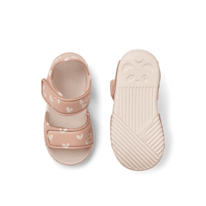 Liewood Blumer Sandalen Sweethearts – Klettverschluss im Detail