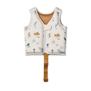 Liewood Dove Schwimmweste Sea Creatures mit Meerestier-Print