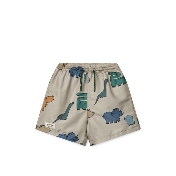 Liewood Duke Badeshorts Dinosaurs aus recyceltem Nylon