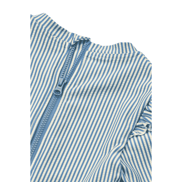 Riverside-Print des Sille Badekleids von Liewood im Detail