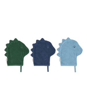 Liewood Waschlappen Sylvester Beach Blue Mix im 3er-Pack